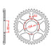 Sprocket Kit Kawasaki ZXR750 (J1-J2) '91-'92 Gold - GB530XRE 16/45