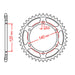 Sprocket Kit Suzuki TL1000R (economy) - 530XRE 17/39