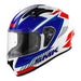 SMK Stellar Adox Helmet - White / Red / Blue