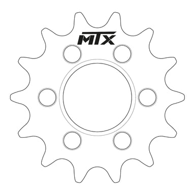 MTX Steel Front Sprocket #420 (14T)