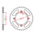 MTX 798 Steel Rear Sprocket #428