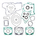 Vertex Complete Gasket Set with Oil Seals KTM