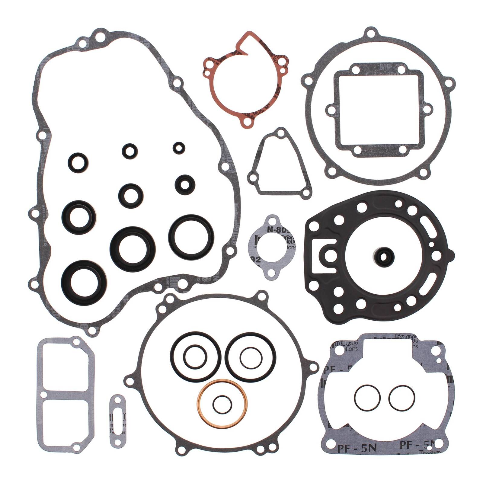 Vertex Complete Gasket Set with Oil Seals Kawasaki - KDX200E