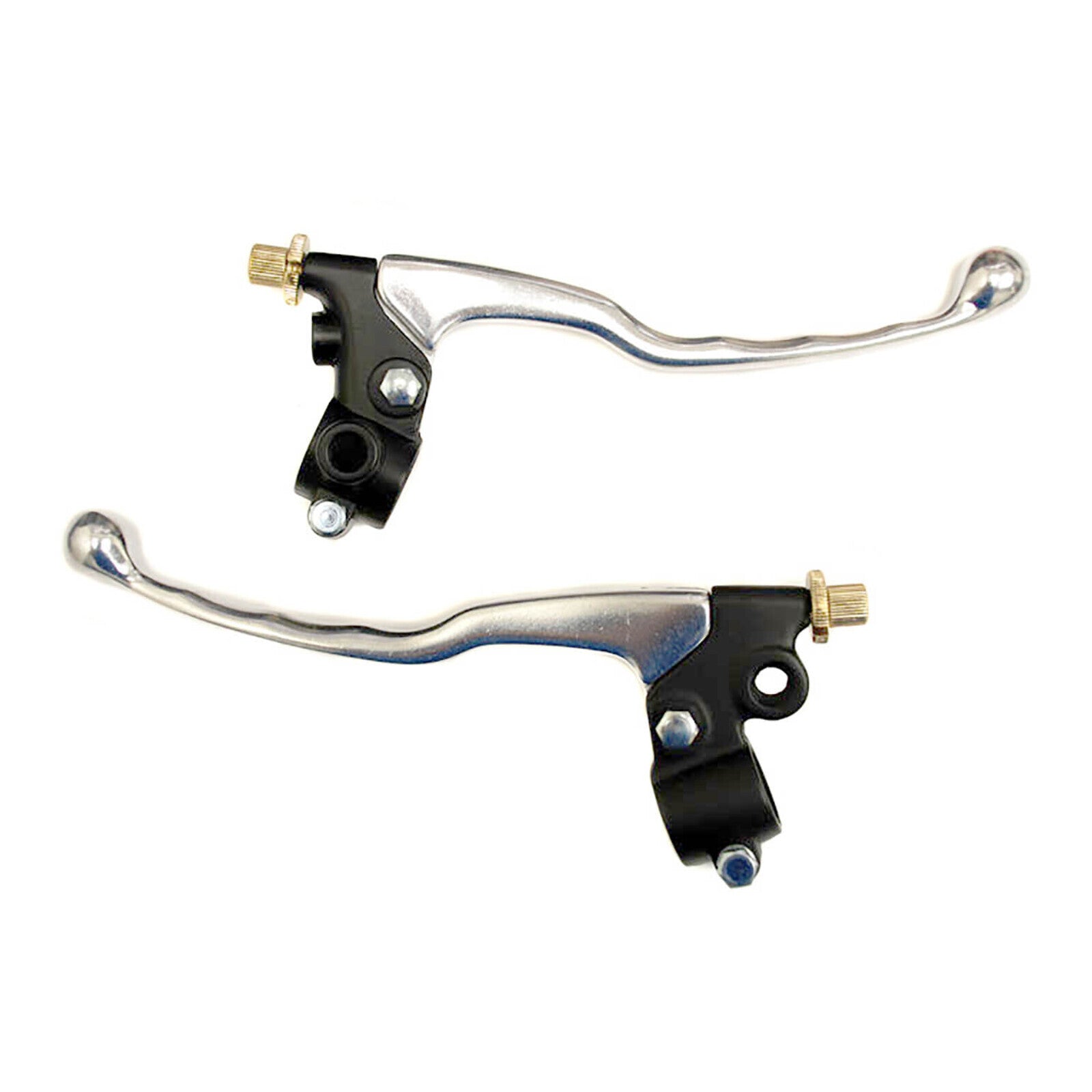 WMP Lever Assembly (Pair) with Mirror Hole - Black