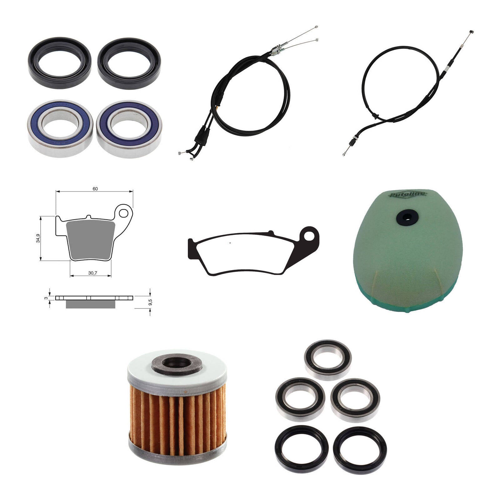 Offroad Refurb Kit - Honda CRF450R '17-'18 / CRF450RX '18