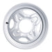 Whites ATV/UTV Steel Rim 14x8 Polaris Rear 4/156 +63.5 - Silver