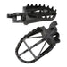 Zeta Wide Foot Pegs CrMo Ultra-Wide - KX250F / 450F '09-