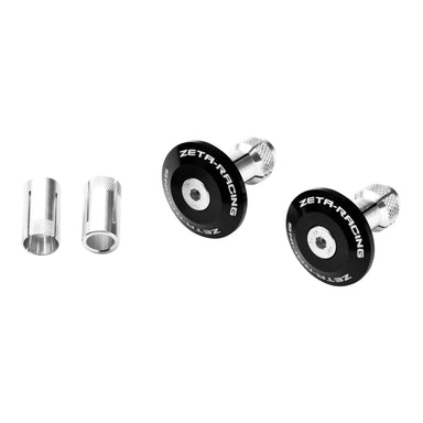 Zeta Bar End Plug 35mm 2pcs - Black