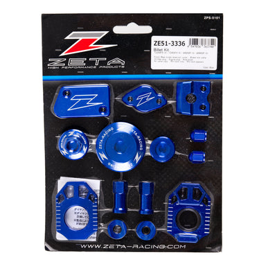 Zeta Billet Kit YZ250/450FX - Blue