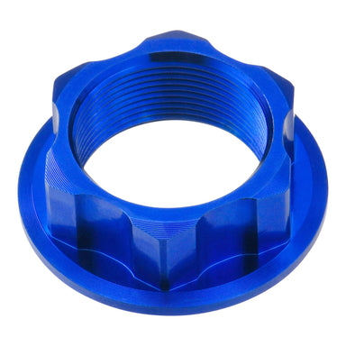 Zeta Stem Nut (M22x27 P1.0 H12) - Blue
