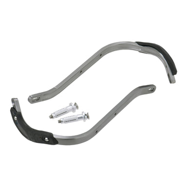 Zeta Pro Armor Bended Hand Guard - Titanium Colour