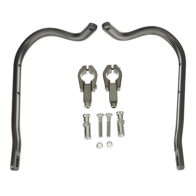 Zeta Armor Bended Hand Guard for 28.6mm Bar - Titanium Colour