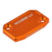 Zeta Front Brake Reservoir Cover Brembo/KTM, Husqvarna, GasGas - Orange