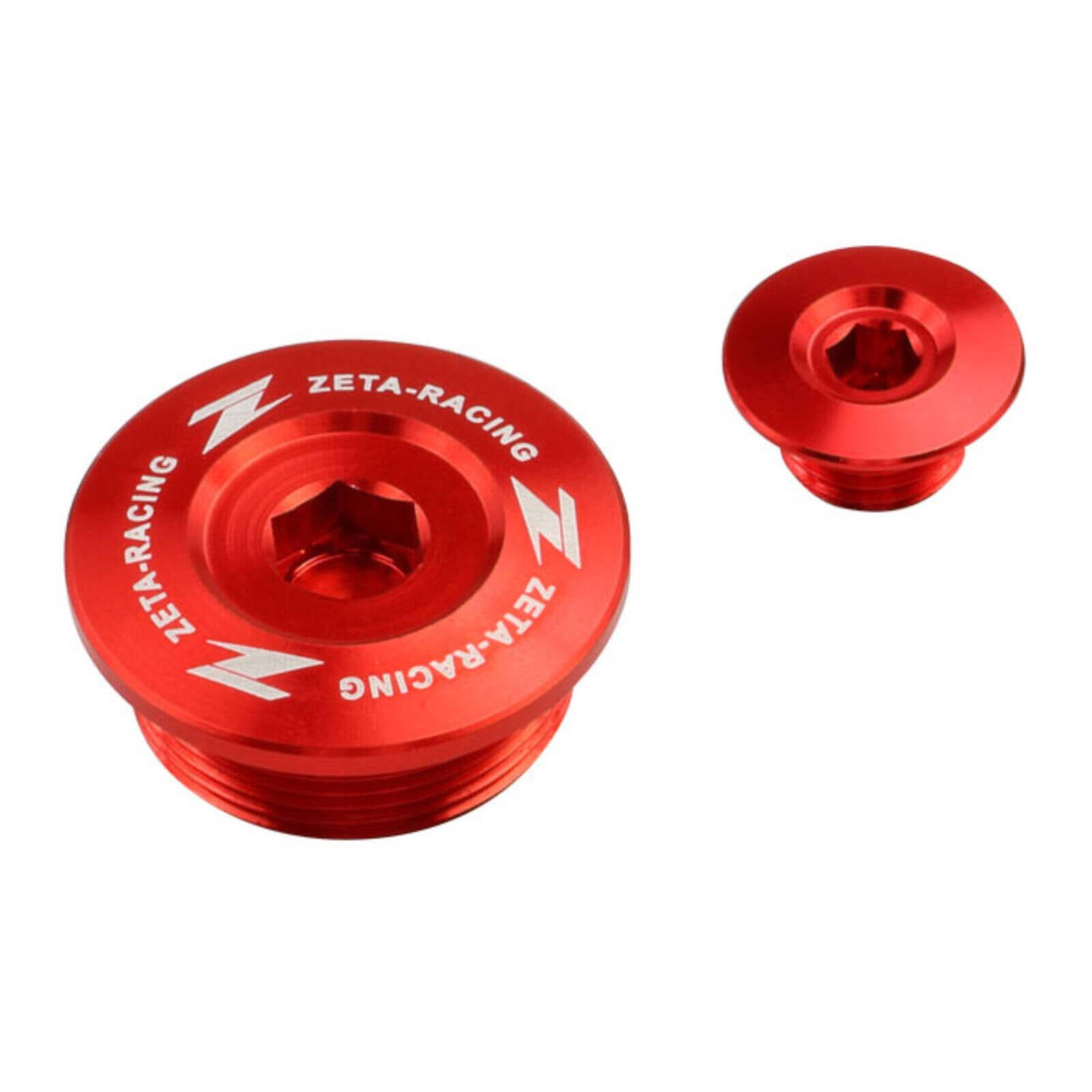 Zeta Engine Plugs Honda CRF250R '18- - Red