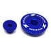 Zeta Engine Plugs Kawasaki KX250/F '11-19, KX450F '09-18 - Blue
