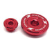 Zeta Engine Plugs RMZ250 '07-, RMZ450 '05- - Red