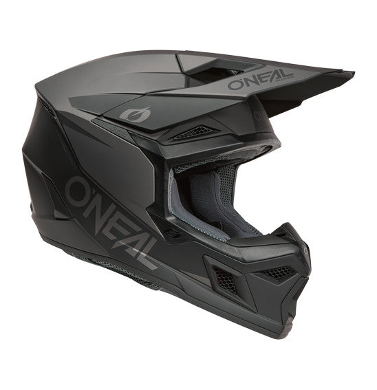 O'Neal 3SRS SOLID Helmet - Black/Grey