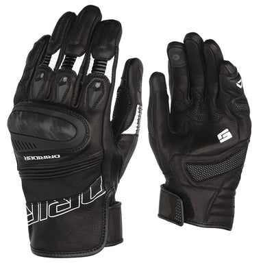 Dririder Torque Short Cuff Gloves - Black White