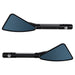 Revolution Handlebar Mirrors Aero - CNC 10mm Pair