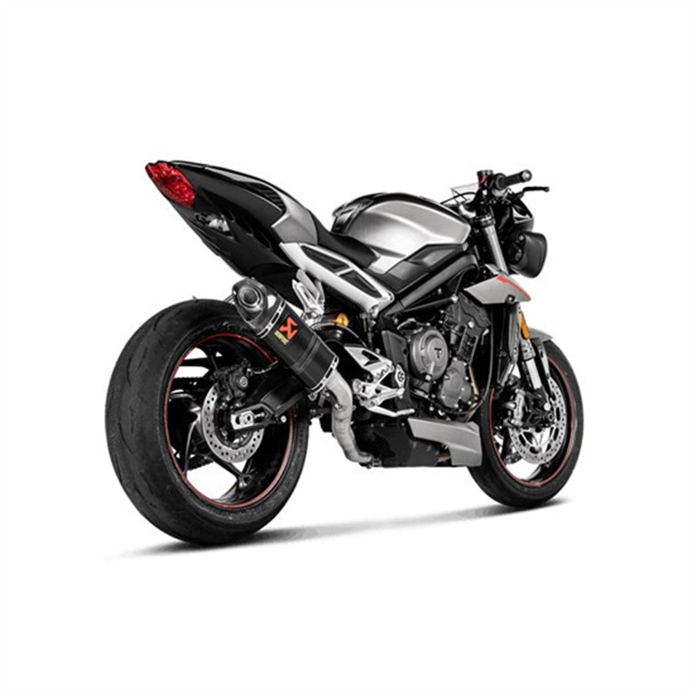 AKRAPOVIC Slip On Triumph Street Triple