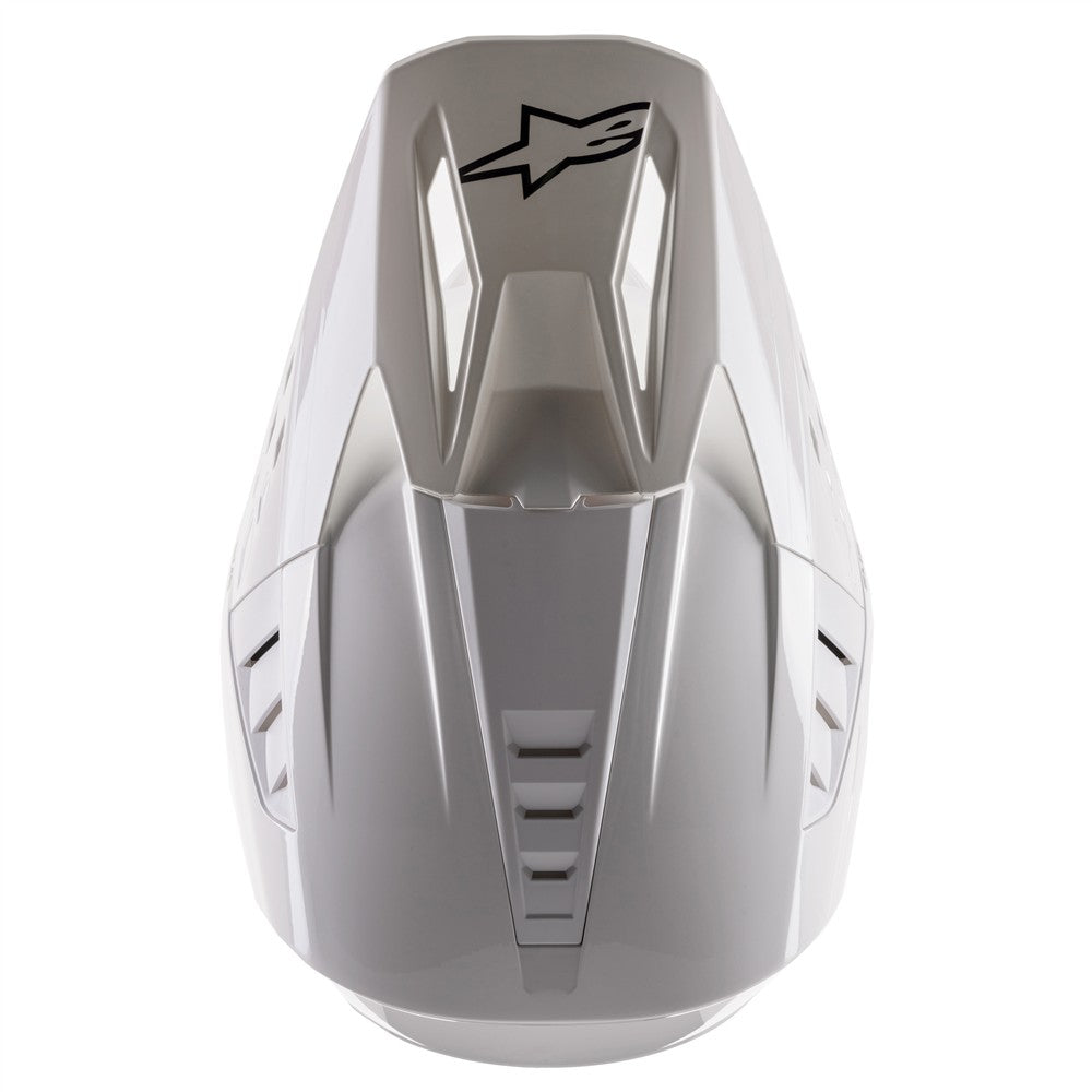 Alpinestars S-M5 Solid Helmet White Gloss