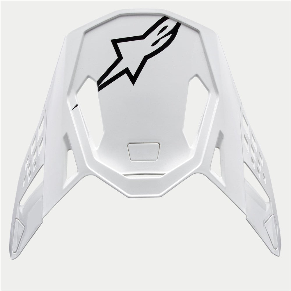 Alpinestars S-M10 Visor White Gloss