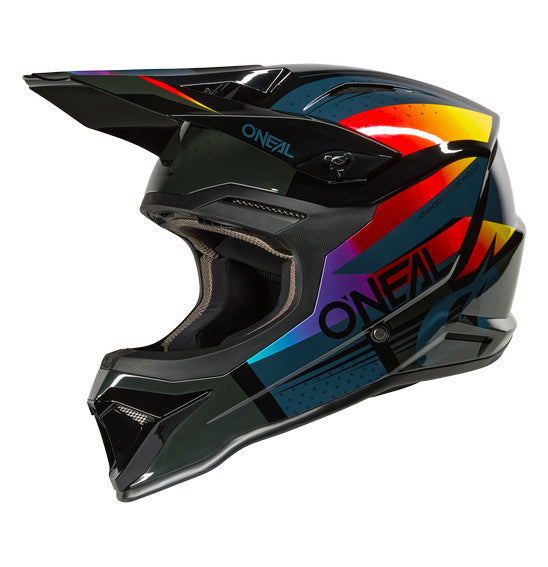 O'Neal Youth 1SRS RC Helmet - Black/Multi