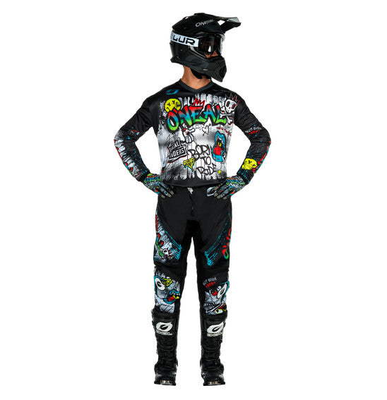 O'Neal Youth ELEMENT Rancid Pant - Black/Multi