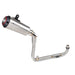 MSX125 Grom Red Power Full System Stainless Steel - 2013-2015