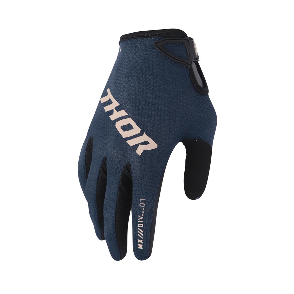 THOR GLOVE WOMENS RIDEMODE  STATIC MIDNIGHT