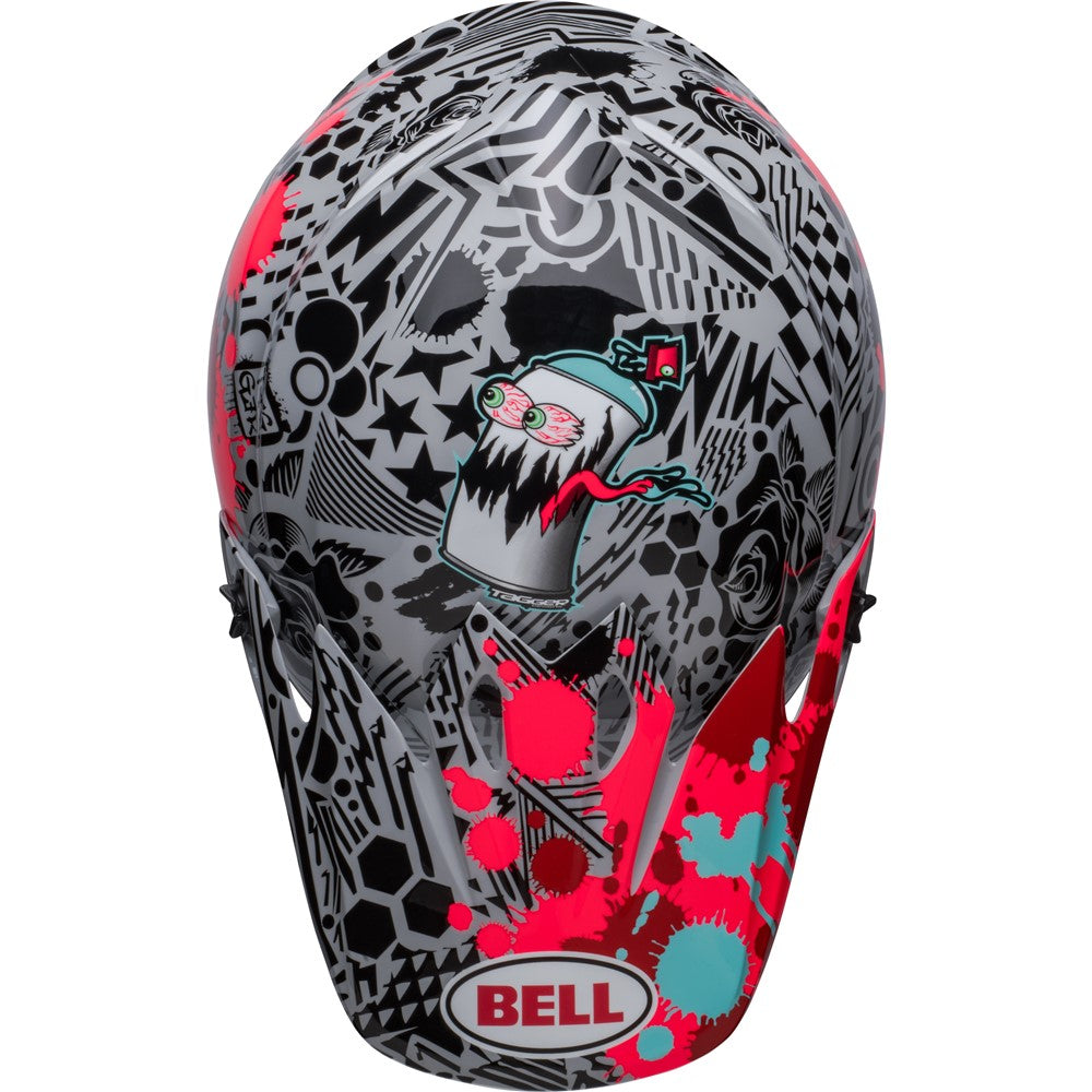 *BELL MX-9 MIPS Tagger Splatter Adult MX Helmet