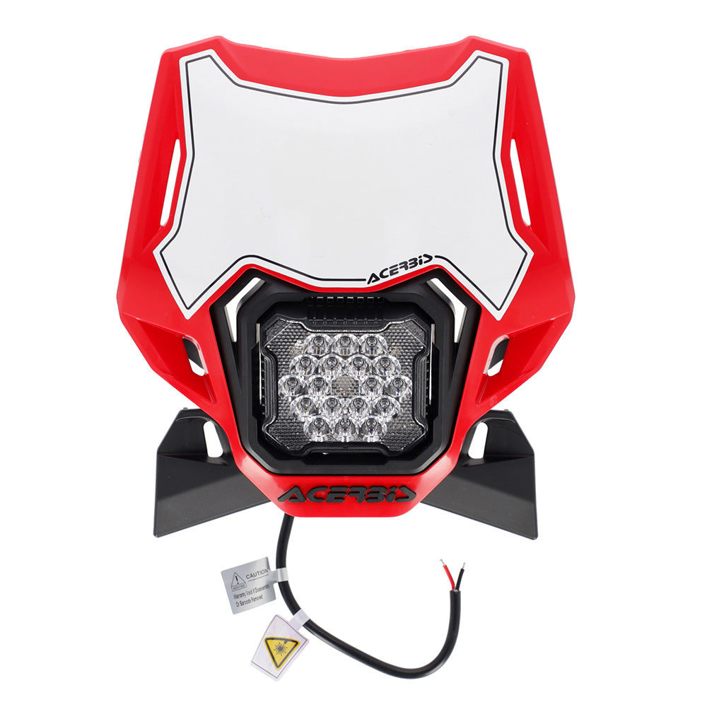 HEADLIGHT VSL LUMEN-X - Red Black