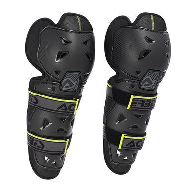 ACERBIS Profile 2 Knee Guards - Black Yellow