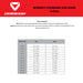 DRIRIDER Size Chart - Womens Jackets