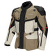 DriRider Vortex ADV 3 Jacket - KhakiStoneBlk front