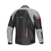 ARGON Scorcher II Leather Jacket - Grey Black Red
