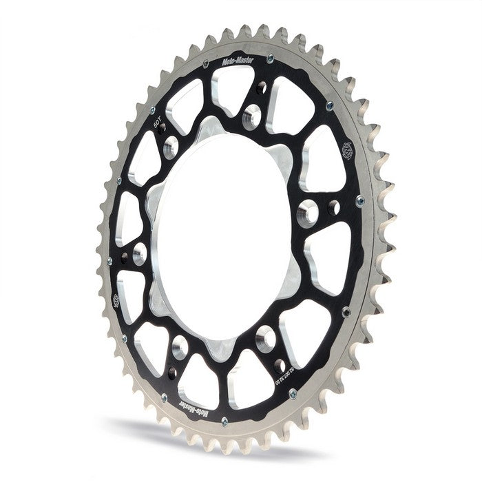 SPROCKET MOTO MASTER REAR FUSION DUAL RING 49T BLACK KAWASAKI KLX SUZUKI DR DRZ RM RMX RMZ