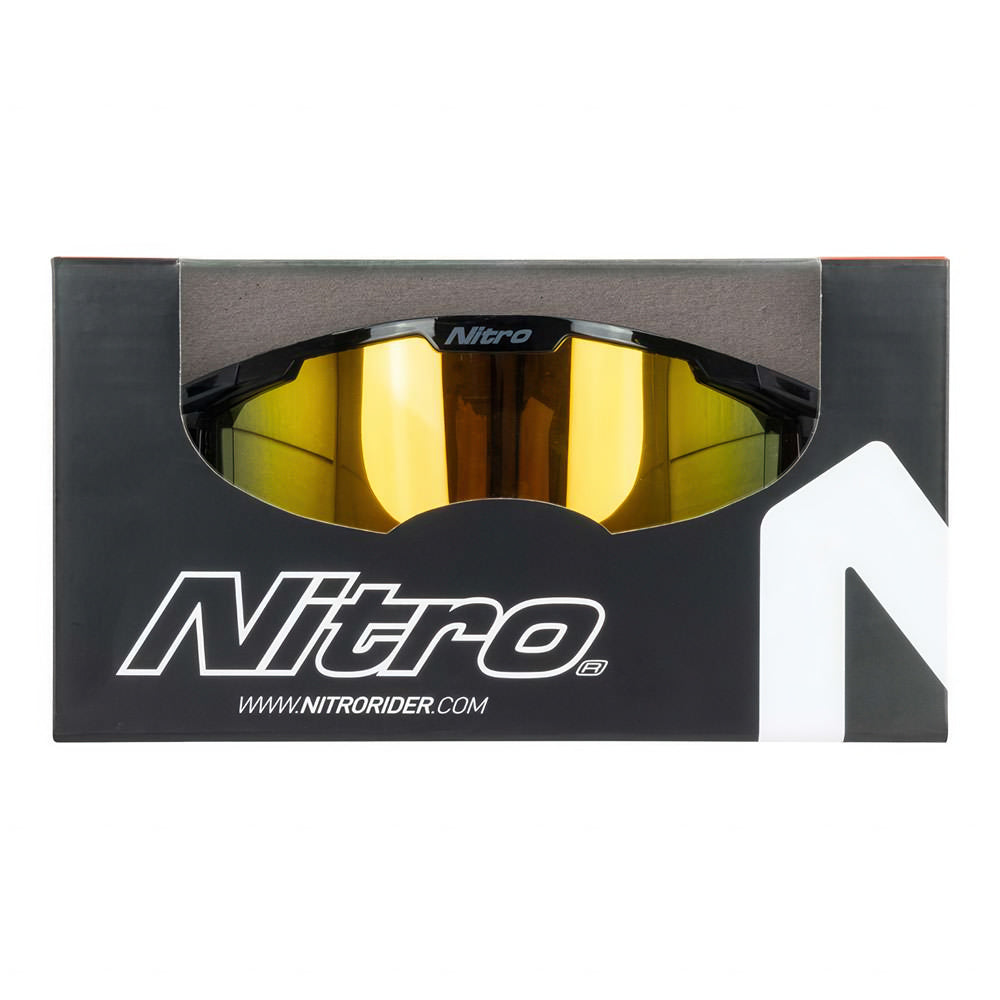 NITRO NV-100 GOGGLES [GREY BLACK] - 5