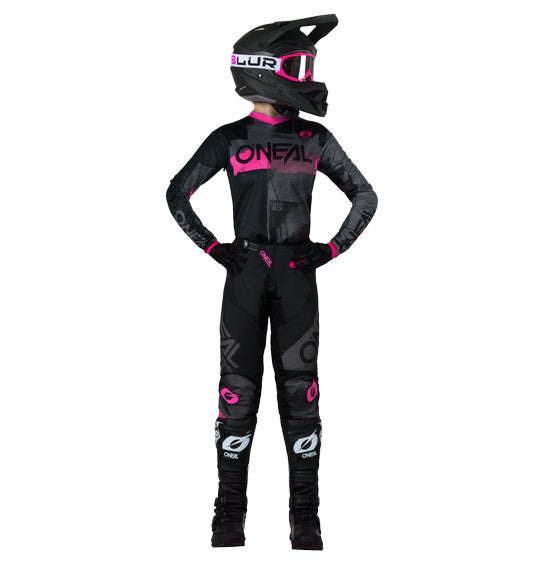 O'Neal Girls ELEMENT Roller Jersey - Black/Pink