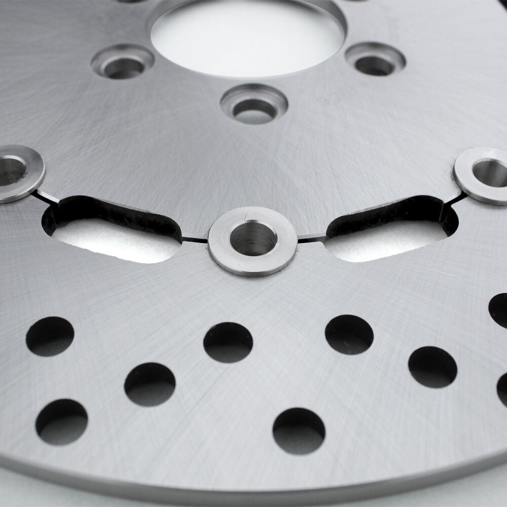 METAL GEAR BRAKE DISC REAR SILVER