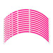 KEITI NON-REFLECTIVE WHEEL 3 STRIPE WS810FPK [FLUO