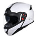 SMK Gullwing System Helmet - Gloss White