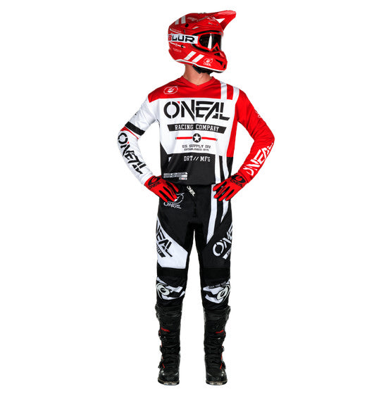 O'Neal 2026 Youth ELEMENT Warhawk Pant - Black/White