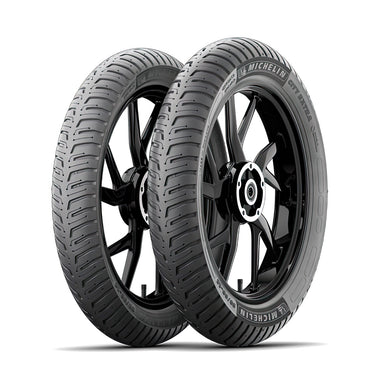 Michelin City Extra Tyre on rims