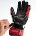 RST TRACTECH EVO 4 CE LEATHER GLOVE [RED] 4