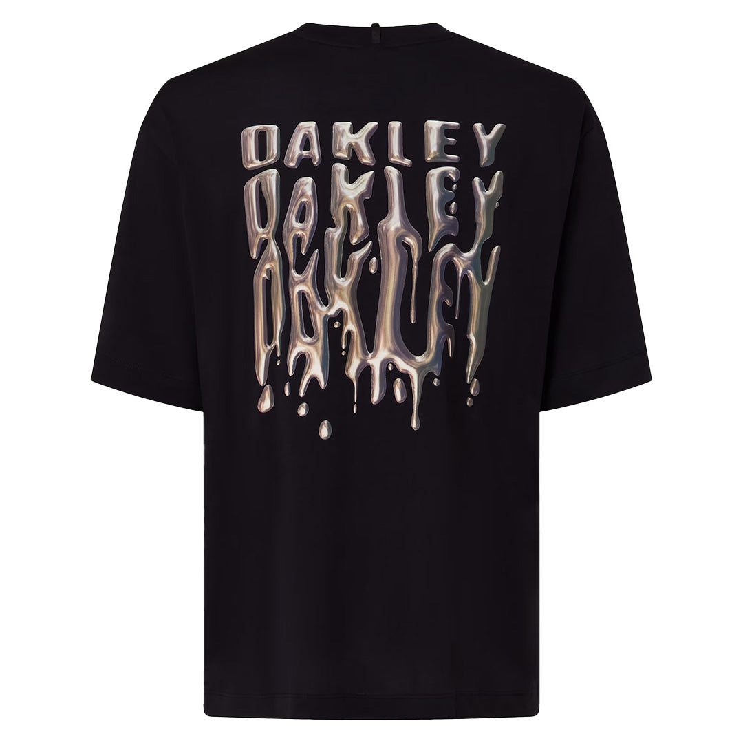 OAKLEY Stacked Metal Tee - Blackout