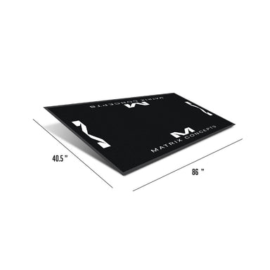 MATRIX M40 Carpeted Mat Black/White