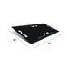 MATRIX M40 Carpeted Mat Black/White