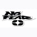 No Fear Logo Sticker