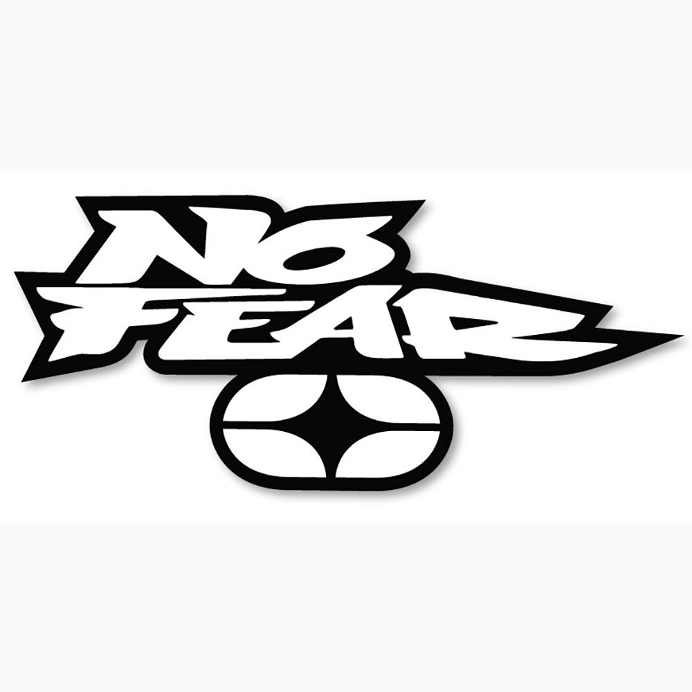 No Fear Logo Sticker